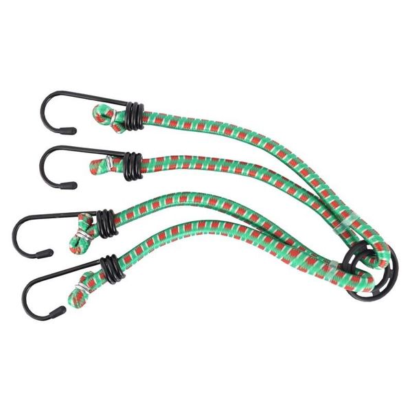 Cordoncini Elastici - Ragno A 4 Bracci Per Il Fissaggio Dei Bagagli, 7 Mm X 40 Cm-image