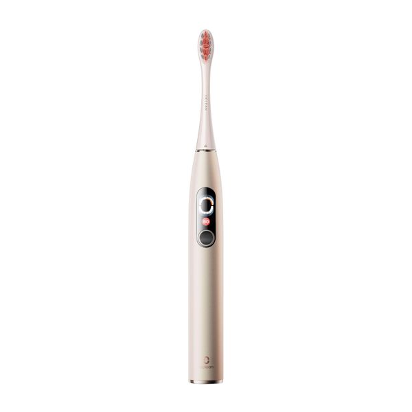 Oclean X Pro Digital Set Custodia E Spazzolino Sonico In Oro, Oro-image