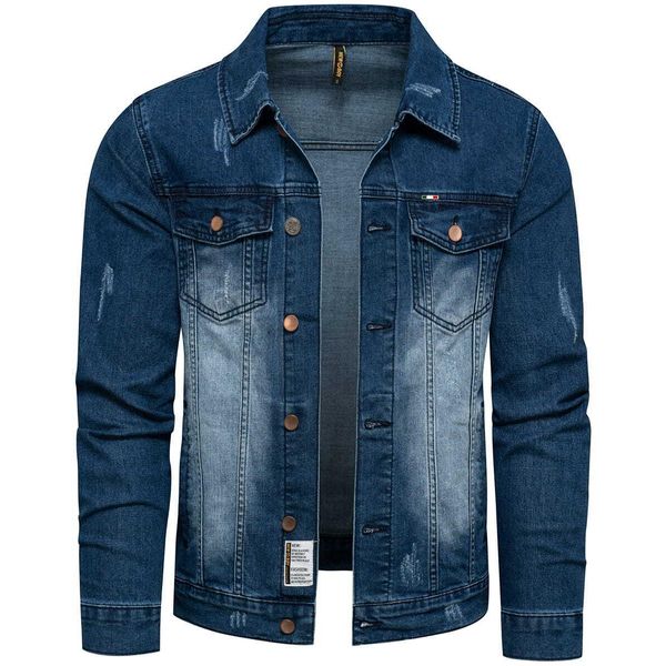 Recea Giacca Di Jeans Da Uomo Kijana Navy S-image