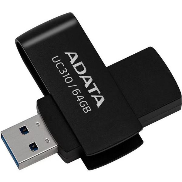 Adata Adata UC310 Unità Flash Usb 64 Gb Usb Type-A 3.2 Gen 1 (3.1 Gen 1) Nero-image