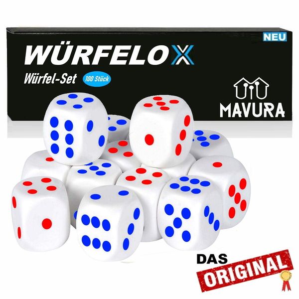 WÜRfelox Gioco Dei Dadi Gioco Dei Dadi F. Ruoli Da Tavolo Giochi Da Tavolo Set Di 100-image