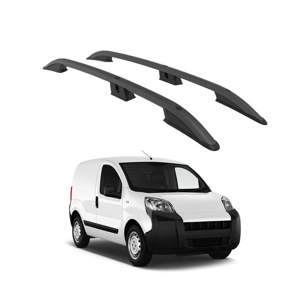 Tetto Turtle Corona Fiat Fiorino Tutti 2008 2009 2010 2011 2012 2013 2014 2015 2016 2017 2018 2019 2020 2021 2022 2023 2024 Van , Nero-image