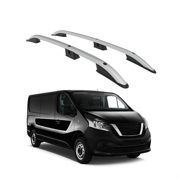 Tetto Turtolo Corona Nissan NV300 X82 2016 2017 2018 2019 2020 2021 2022 2023 2024 (Lwb) , Argento-image