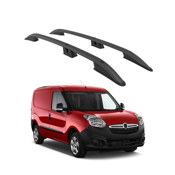 Corona Del Tetto Turtle Opel Combo D 2012 2013 2014 2015 2016 2017 2018 (Lwb) , Nero-image