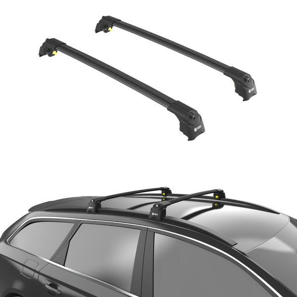 Turtle Portapacchi AIR-2 , Nero Volkswagen Golf Variant (Mk7-5G)-image
