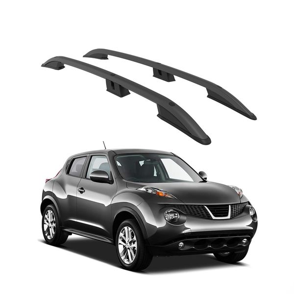 Tetto Turtle Corona Ruota Nissan Juke F15 2011 2012 2013 2014 2015 2016 2017 2018 2019 (Suv) , Nero-image