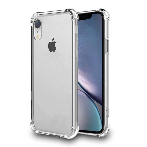 Custodia Trasparente Per Iphone Xr - Custodia In Silicone Tpu Antiurto Con Paraurti - Smartphonica-image