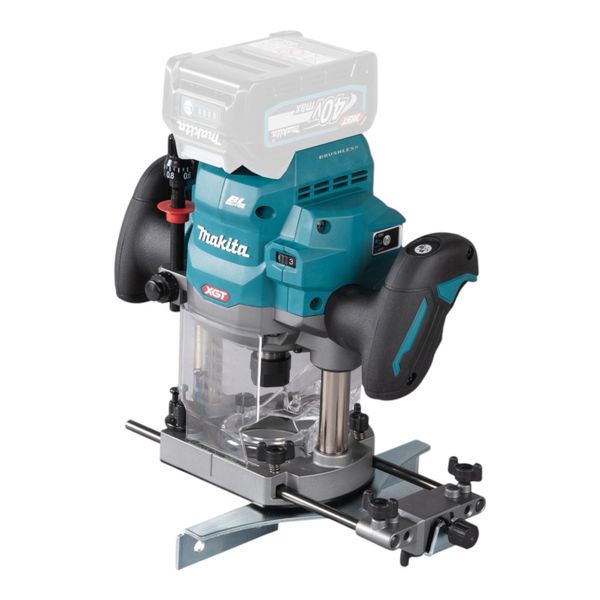 Makita Rp 001 Gz Fresatrice A Batteria 40 V Max. 12 Mm Brushless Solo - Senza Batteria, Senza Caricabatterie-image