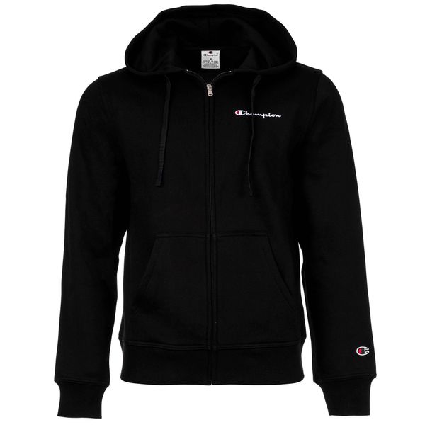 Champion Giacca Felpata Da Uomo - Felpa Con Cappuccio, Zip, Cappuccio Nero M-image
