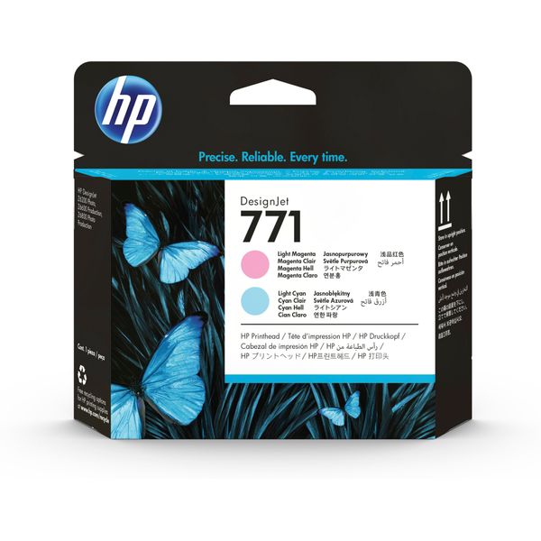 Hp Designjet 771 - Cartuccia Di Inchiostro Originale - Ciano, Magenta, Photocyan, Photomagenta - 775 Ml-image