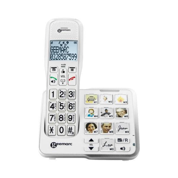 Geemarc Geemarc Amplidect 595 SchwerhöRigentelefon Bildtas. Schnurl. - Telefon - Anrufbeantworter-image