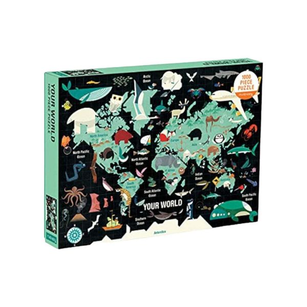 Puzzle Mudpuppy Il Tuo Mondo 1000 Pezzi-image