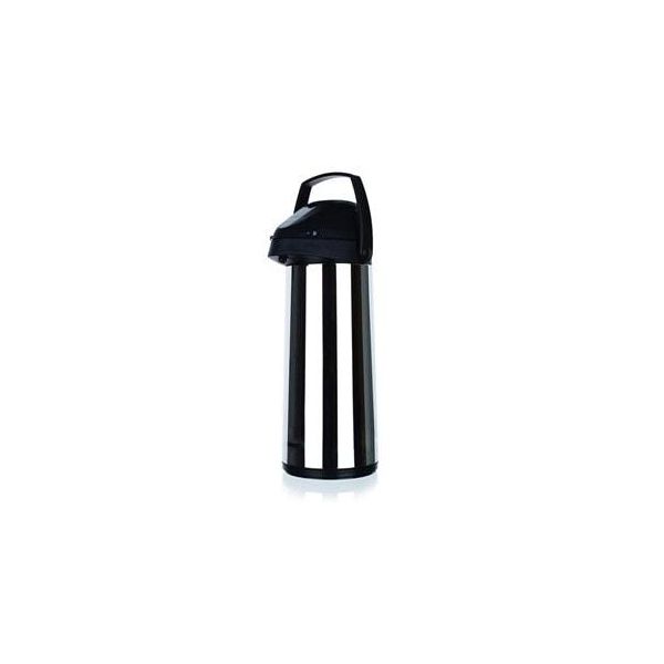 Termos In Acciaio Inox Con Pompa Culinaria 1,9 L, Nero, Ok-image