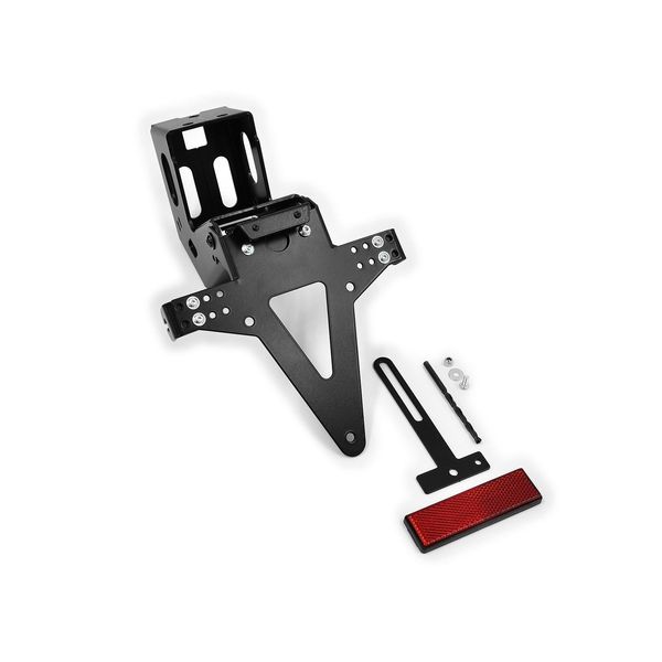 Zieger Classic Portatarga Completo Compatibile Con Aprilia Smv 1200 Dorsoduro Bj 2011-16-image