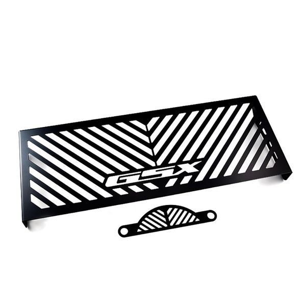 Copriradiatore Zieger Compatibile Con Suzuki Gsx 1400 Logo Nero-image