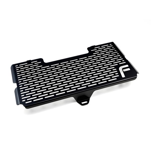 Copriradiatore Zieger Compatibile Con Bmw F 800 S | R Design Logo Nero-image