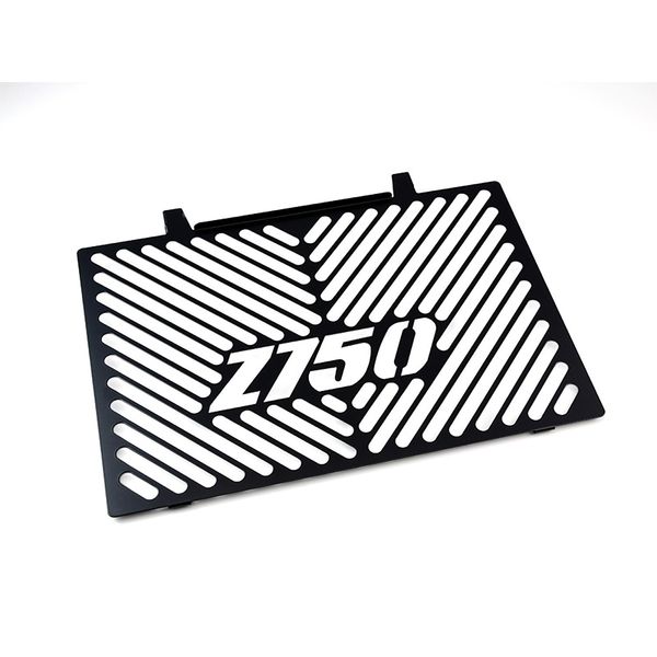 Copriradiatore Zieger Compatibile Con Kawasaki Z 750 Design Logo Nero-image