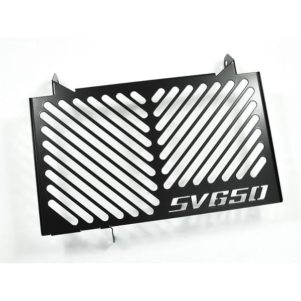 Copriradiatore Zieger Compatibile Con Il Logo Suzuki Sv 650 Nero-image