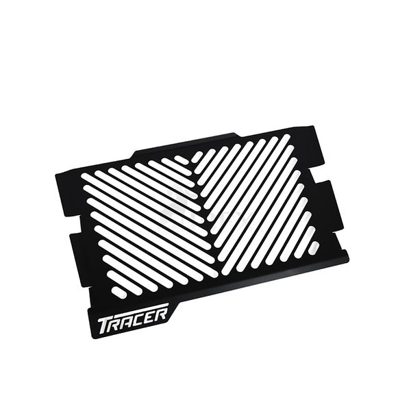 Copriradiatore Zieger Compatibile Con Yamaha MT-07 Tracer Design Logo Nero-image