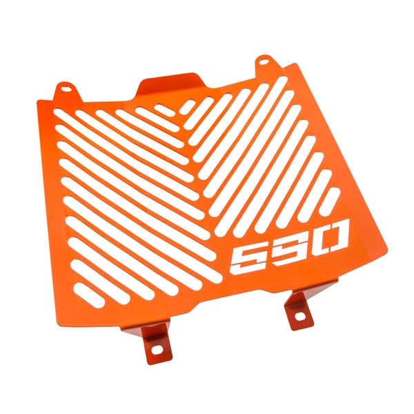 Coperchio Radiatore Zieger Compatibile Con Ktm 690 Duke|R Design Logo Arancione-image