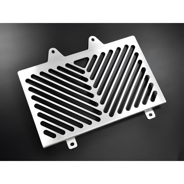 Coperchio Radiatore Zieger Compatibile Con Ktm 390 Duke Bj 2013-16 Argento Pulito-image