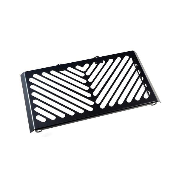 Copriradiatore Zieger Compatibile Con Suzuki Gsf 600 Bandit | Gsf 650 Bandit Clean Nero-image