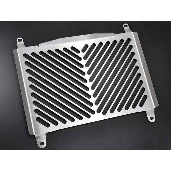 Copriradiatore Zieger Compatibile Con Honda Cb 650 F Clean Argento-image