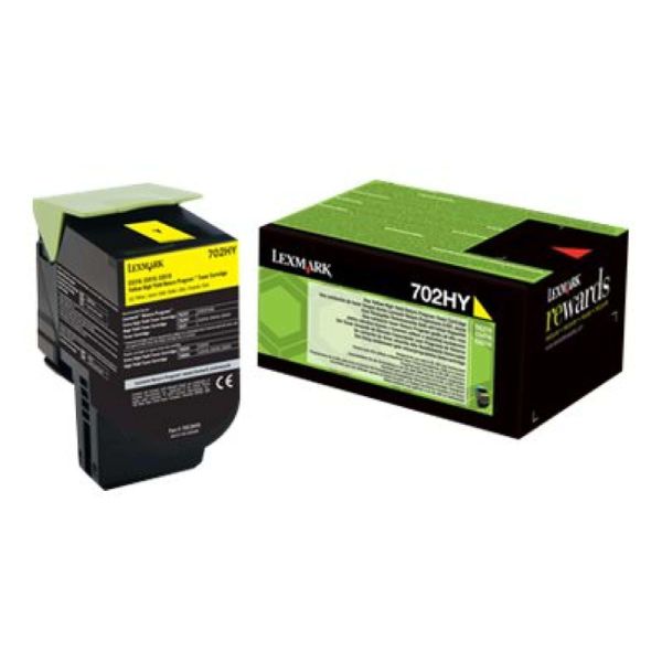 Original Lexmark Cs 310 N (70C2HY0 / 702HY) Toner Gelb-image