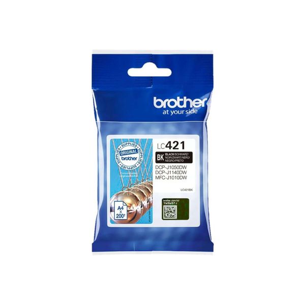Original Brother DCP-J 1140 Dw (LC-421BK) Druckerpatrone Schwarz-image