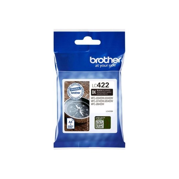 Original Brother MFC-J 6540 Dw (LC-422BK) Druckerpatrone Schwarz-image