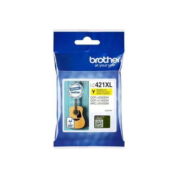 Original Brother DCP-J 1140 Dw (LC-421XLY) Druckerpatrone Gelb-image