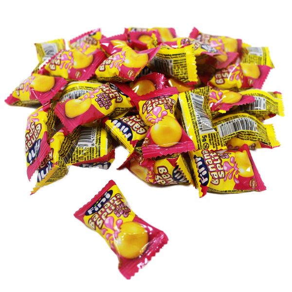 Boom Bubble Gum Banana Split Gomma Da Masticare Alla Banana Senza Glutine Singola 5G-image