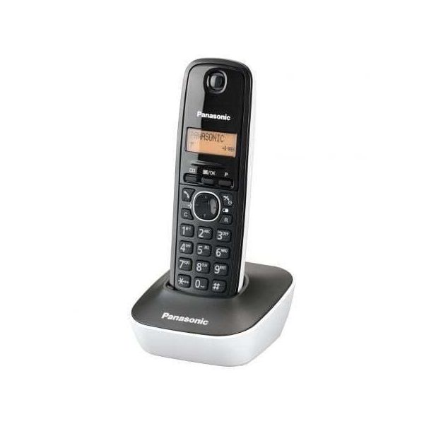 Telefono Cordless Panasonic KX-TG1611, Id Chiamante, 15 Ore Di Conversazione, Dect-image