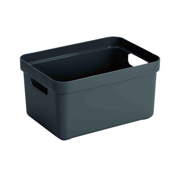 Sunware Sigma Home, Contenitore In Plastica, Colore: Antracite 13L-image