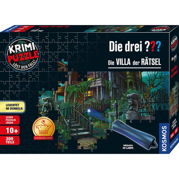 Franckh-Kosmos Krimipuzzle Die Drei ??? Die Villa Der RäTsel 697976-image