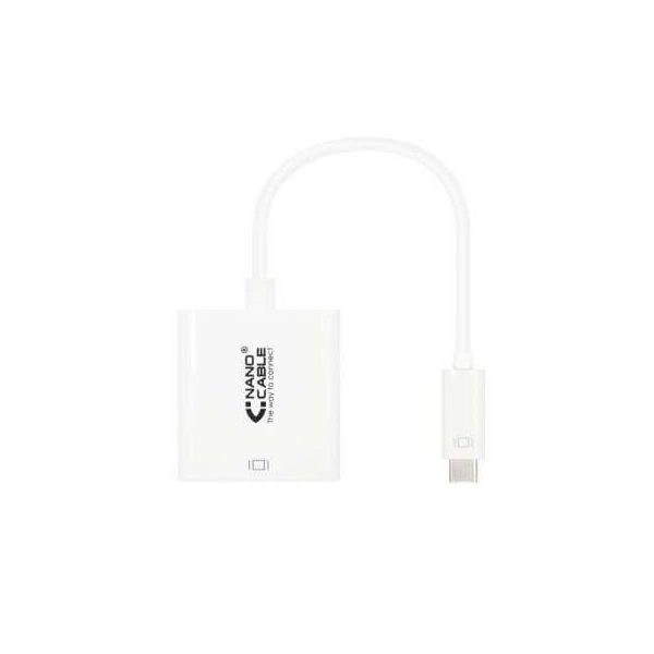 Adattatore Da USB-C A Hdmi Nanocable 10.16.4102 15 Cm Bianco-image