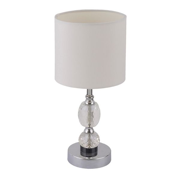 Globo Illuminazione Lampada Da Tavolo Bronn Dh 21X47 Cm Bianco Lampada Da Tavolo Lampada A Morsetto-image