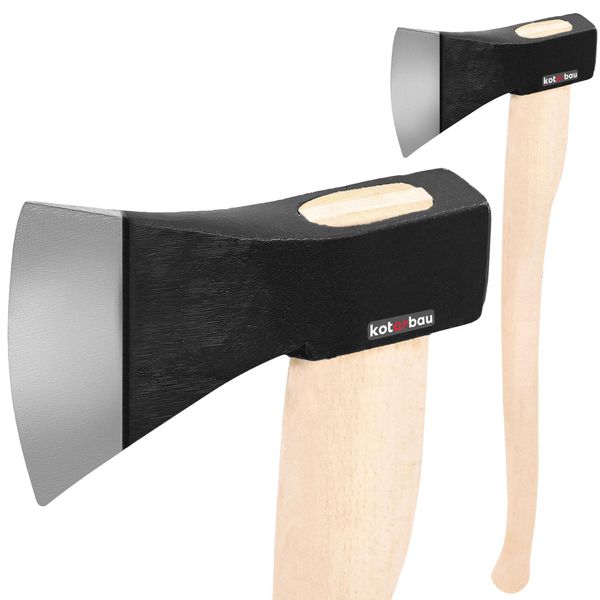 Kotarbau® Ascia Forgiata 2.0 Lunghezza Totale 792 Mm Con Manico In Legno Ascia Per Spaccare Il Legno Ascia Per Spaccare Martello Per Spaccare Ascia Per Tagliare Il Legno-image