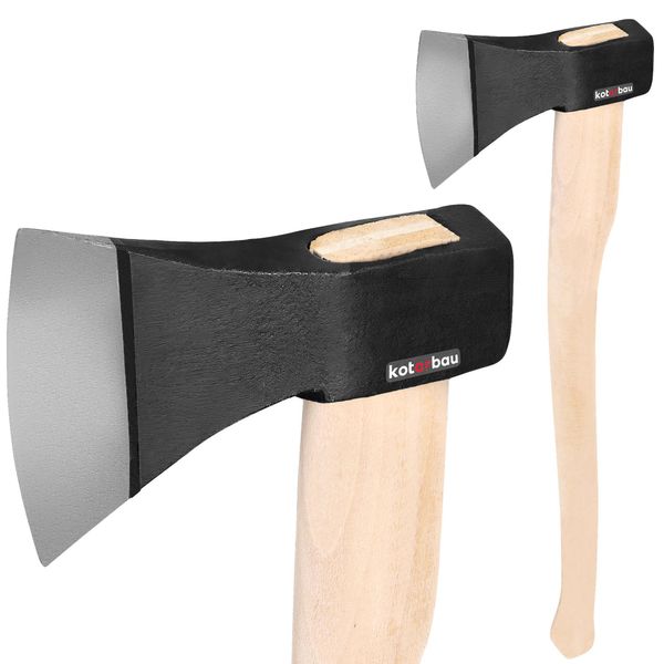 Kotarbau Ascia Forgiata 1,8 Kg Lunghezza Totale 783 Mm Con Manico In Legno Ascia Per Spaccare Il Legno Ascia Per Spaccare Martello Per Spaccare Ascia Per Tagliare Il Legno-image