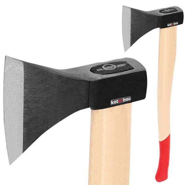 Kotarbau Ascia Forgiata 1,5 Kg Lunghezza Totale 699 Mm Con Manico In Legno Ascia Per Spaccare Il Legno Ascia Per Spaccare Martello Per Spaccare Ascia Per Tagliare Il Legno-image