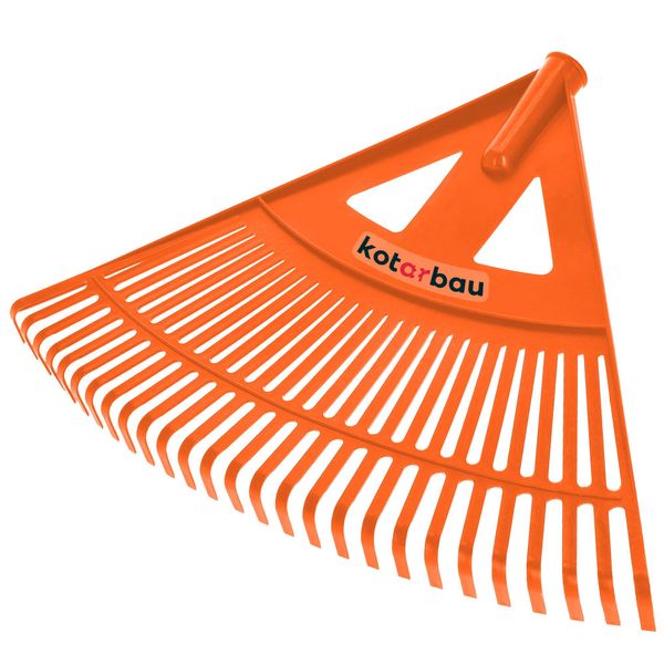 Kotarbau® Rastrello Robusto Rastrello Per Foglie Rastrello Per Foglie Rastrello A Ventaglio Spazzatrice Per Foglie 47 Cm-image