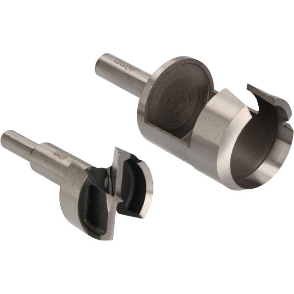 Kotarbau® Set Di Frese E Punte Per Legno Da 40 Mm Punta A Forchetta Punta A Tenone Punta A Spina Fresa Per Nodi Fresa Per Legno Fresa A Spina Per Legno Fresa Per Legno-image