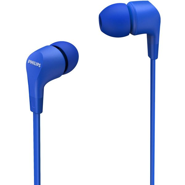 Philips TAE1105BL - OhrhöRer Mit Mikrofon - Im Ohr - Kabelgebunden - 3,5 Mm Stecker - Blau-image
