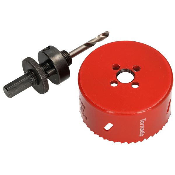 Kotarbau Sega A Tazza 83 Mm Hss Con Punta Centrale Fresa A Tazza Punta Per Trapano Sega A Tazza Circolare Lama Per Metallo, Acciaio Inox, Legno, Plastica-image