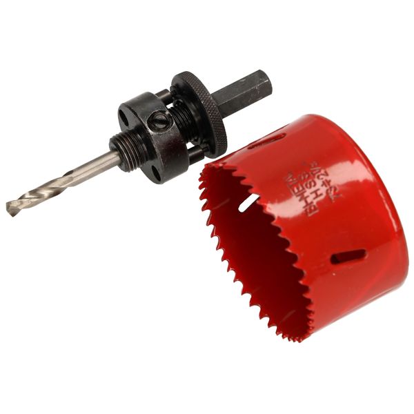 Kotarbau Sega A Tazza 73 Mm Hss Con Punta Centrale Fresa A Tazza Punta Per Trapano Sega A Tazza Circolare Lama Per Metallo, Acciaio Inox, Legno, Plastica-image
