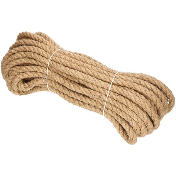 Kotarbau® Corda Di Iuta 30-20M Ritorta Decorativa Per Sigillare Le Case Di Balle Di Legno-image
