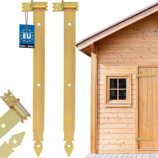 Kotarbau® Cerniera Per Tapparella 600 Mm 2 Pz. Con Morsetto Cerniera Per Porta Cerniera Per Porta Cerniera Per Porta Cerniera Per Edilizia Ferramenta Per Porta Ferramenta Per Porta Ferramenta Per Porta Accessori Per Porta Acciaio Inox Zincato Giallo-image