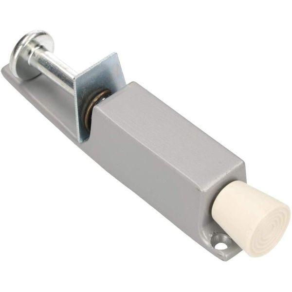 Kotarbau® Supporto Per Porta Grigio Solido Supporto Per Porta Fermaporta Acciaio Antiruggine Pedale Universale In Gomma Tecnologia Di Sicurezza-image