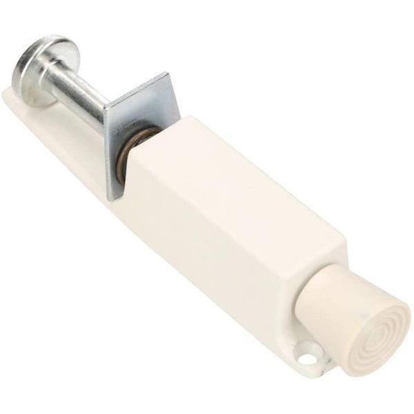 Kotarbau® Supporto Per Porta Bianco Supporto Solido Per Porta Fermaporta Acciaio Antiruggine Pedale Universale In Gomma Tecnologia Di Sicurezza-image