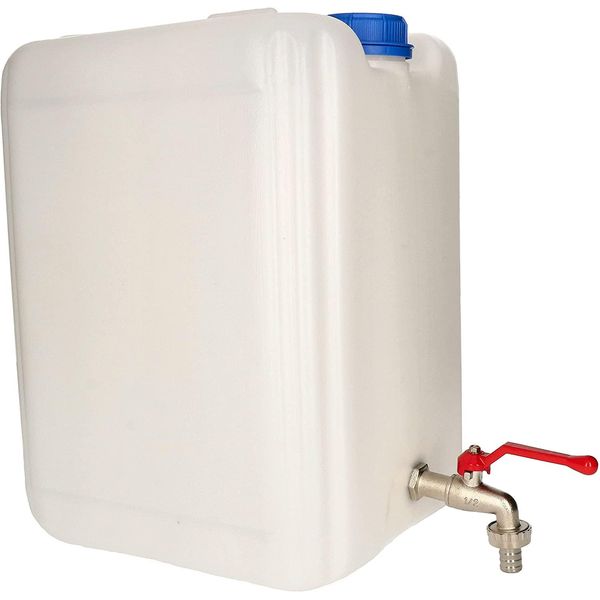 Kotarbau® Contenitore In Plastica Per Acqua Potabile Con Rubinetto In Metallo 10 Litri-image